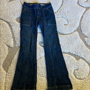 Pilcro and the Letterpress Dark Blue bootcut Jeans